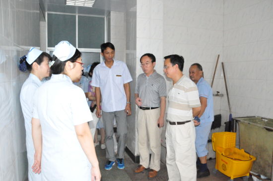 江西省中医院召开环境卫生整治工作现场协调会
