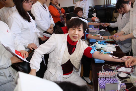 江西省儿童医院今年再次进行无偿献血活动