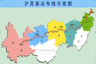 沪昆高铁南长段今日正式开通