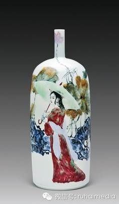 李菊生 　　高温色釉瓷瓶中国嘉德2014春拍成交价：1,035,000
